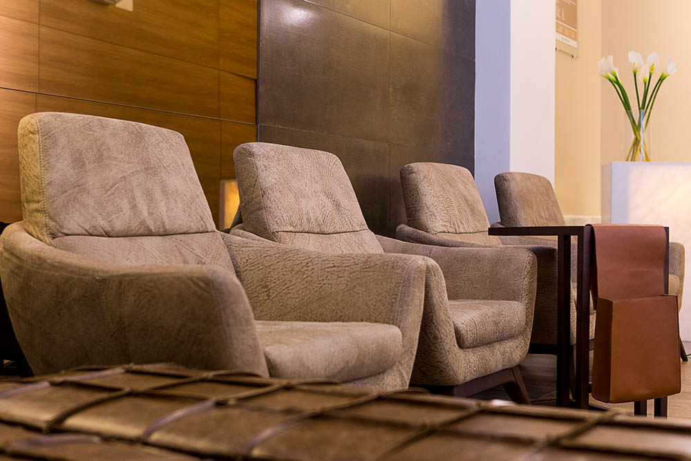 Sala de espera da Clínica Yaga